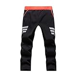 CATERTO Kids Boys Girls Waterproof Outdoor Hiking Pants Warm Fleece Lined