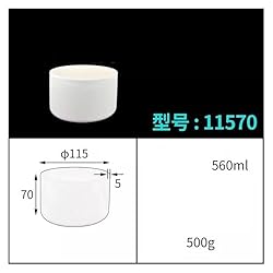 Laboratory Crucible Cylindrical Corundum Crucible