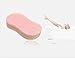 Topstone Natural Body and Facial Sponges,Bath Sponge,Loofa,Pack of 2,Pink