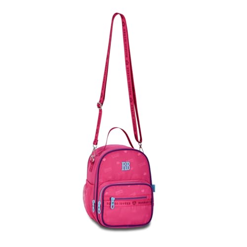 Kit Mochila de Costas Com Bolsinha Rebecca Bonbon Original Lancheira e Estojo
