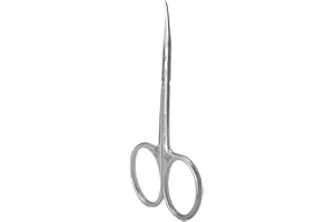 Staleks Exclusive 21 Type 2 Hook-shaped blade Cuticle Scissors (Magnolia) – Short Handles for Smaller Hands