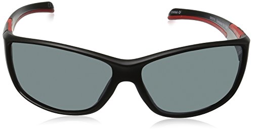 Foster Grant Men's Completion Wrap Sunglasses, Black, 67 mm