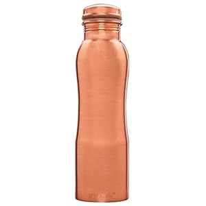 Signoraware OXY Matt Copper Bottle, 1000ml, Set of 1, Copper
