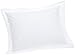 Today’s Home Pillow Shams Soft Microfiber Tailored Classic Styling, Standard, White (2 Pack)