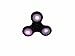 Fidget Spinner Toy With Pink LED Lights Black ABS Base & Best Ceramic Bearing, 360 Anti Anxiety Glow In The Dark 1-3 Min Spin Time, Tri-Spinner Prefect For ADHD, ADD And Autism For Kids Adults