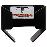 Pit Posse Air Gauge Pouch Holder Car Trailer Hanger NHRA Aluminum (Black, Large)