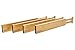 Thomas Grace Homewares Bamboo Kitchen Drawer Organizer Divider Stackable for Deep Drawers. (Set-of- 4) Spring Loaded Dividers that are Expandable & Adjustable. Kitchen Organizer.