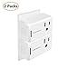 WiFi Smart Plug (2 Pack), Laneco Mini Wireless smart socket Outlet with Timing Function, Control Your Devices from Anywhere Via Free APP, Works with Amazon Alexa, No Hub Required