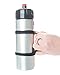 Handiwear (2 pack), Water Bottle Carrier Grip for Running. Soft Band Holder Strap Makes any Bottle Handheld. Bike, gym or jogging (Black)