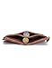 Lareinae Men Genuine Leather Cowhide Zip Wallet Vintage Bifold with Double Zipper Pockets (Brown 1)