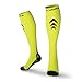 Rymora Compression Socks for Women & Men Circulation - Fluorescent, Medium - Knee High Shin Splint Support Sock - Sports, Running, Cycling, Work, Pregnancy
