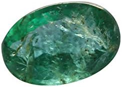 Jaipur Gems Mart Gtl 認定 3 05カラット ファセット加工 楕円形カット リッチグリーン 優れた光沢 Zambian 天然 エメラルド パンナ ルース宝石 ジュエリー作成用リング サイズ 11 50 X 8 5 Mm クリアエメラルド