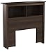 Prepac Twin Bookcase Headboard, Espresso