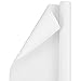 JAM Paper® Solid Color Wrapping Paper - 12.5 Sq Ft - White - Glossy Wrapping Paper Roll - Sold Individually