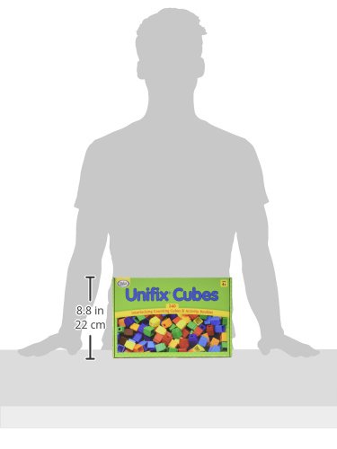 Didax Educational Resources Unifix Cubes for Pattern Building Set (240 Pack)