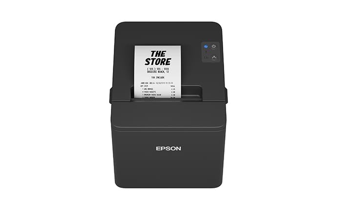 Photo 1 of Epson TM-T20IV Thermal Receipt Printer C31CL47022, USB Ethernet Serial, 310 mm/s, Auto Cutter, 80mm Paper, Energy Star, Reliable POS Printer for Retail, Restaurant, and Business Use
