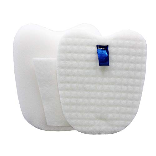 Vacuum Filters Replacement Set for Shark Rocket Zero-M Ultra-Light Corded Stick HV345 ZS350 ZS350C ZS351 ZS351C ZS352, 4 Foam&Felt Filters + 4 Post-Filters, Compare to Part # XPMFK320&1084FTV320
