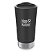 Klean Kanteen Vacuum Insulated Tumbler with Lid, Shale Black, One Size/8 oz