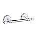 MODONA Toilet Paper Holder - White Porcelain & Chrome - Arora Series - 5 Year Warrantee