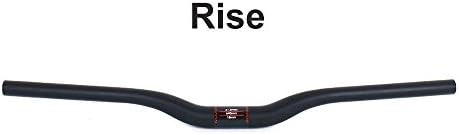 Yareta Bicycle MTB carbon fiber handlebars Long 660/720mm Riser/Flat Bar UD Black