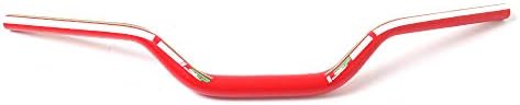 Motorcycle 1-1/8'' 28mm 72CM Universal Painted Handlebar Fat Bar Handlebar Handle Bar for For Kawasaki KX KDX KLR KLX Ninja EX ZX 6R 9R 10R 12R 14R ZZR (Red)