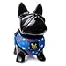 EcoBark Dog Harness - Eco-Friendly Max Comfort Harnesses - Luxurious Soft Mesh Halter - Over The Head Harness Vest- No Pull and No Choke for Puppy, Small Breeds & Medium Dogs (Large, Nautical Anchor)