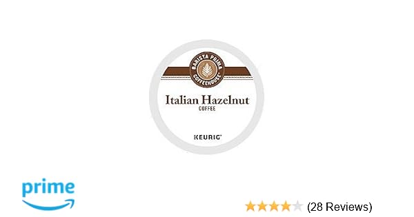 Barista Prima Coffeehouse Italian Hazelnut Coffee K Cup Pod 18