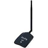 Alfa AWUS036NHA Wireless B/G/N USB Adaptor - 802.11n - 150 Mbps - 2.4 GHz - 5 dBi Antenna - Long Range - Atheros Chipset - Windows XP/Vista 64-Bit/128-Bit Windows 7 Compatible