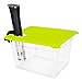 EVERIE Sous Vide Container with Universal Silicone Lid Compatible with Anova All Models, Anova Nano, Chefsteps Joule, Instant Pot, Wancle Sous Vide Cookers