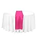 LinenTablecloth 14 x 108-Inch Satin Table Runner Fuchsia