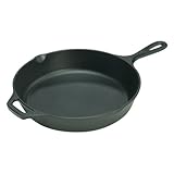 Lodge L12SK3 Pre-Seasoned Cast-Iron Skillet, 13.25-inch