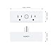 AUKEY Mini Wi-Fi Smart Plug with Dual Outlets, No Hub Required, Compact Socket Compatible with Alexa, Google Assistant, IFTTT, and AUKEY Home App