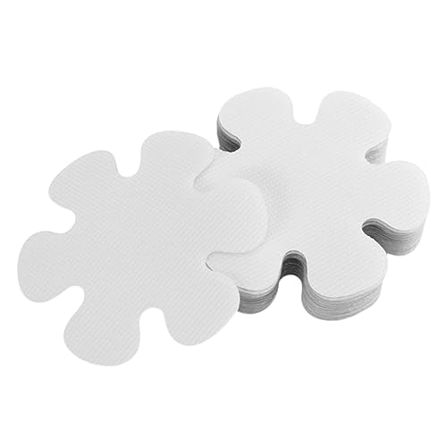 SWOOMEY 20PCS Snowflake Bathroom Anti-Slip Stickers Non-Slip Bathtub Strips Adhesive Safety Treads for Shower Kitchen and Bathtub Use