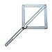 Miter Angle Measuring Ruler,Aluminium Alloy Protractor,Corner Angle Finder Multi Angle Measurement Tool Bevel & Corner Protractor Angle Divider for Woodworking Flooring Tile - Rust-proof by Yoruii