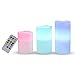 Ohuhu® Real Wax Battery-Powered Flameless Candles / Color Changing Candles / LED Tealight Candles, 3-Pack - 3