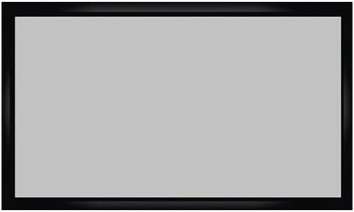 Antra 16:9 Fixed Projector Projection Screen (6-PC Frame) PVC material 3D HD Compatible for Home Theatre Office Presentation (16:9 92", Matt Grey)