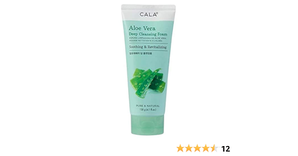 cala aloe vera deep cleansing foam