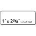 Avery Matte White Address Labels, Sure Feed Technology, Permanent Adhesive, 1