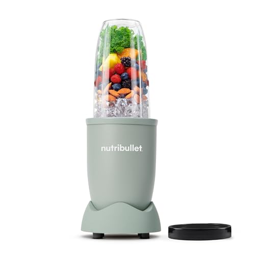 Pro 900 - Batidora Personal Multifunción, Blender Frutas y Verduras, Diseño Compacto, Fácil de Usar y Limpieza Rápida, Extracción de Nutrientes, 900W, Mineral Verde Oliva (NB904MAJD)