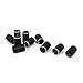 uxcell® a14110500ux0039 10 Piece 6 mm Hole Diameter Potentiometer Knob Cover Cap, 10 mm x 16 mm, Black