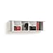 Prepac Wall Mounted Desk Hutch, 48 x 10.5, White