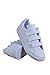adidas Originals Stan Smith Sneaker, Core White/White, 3 US Unisex Little Kid