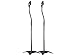 Monoprice 5 lb. Capacity Speaker Stands - Black (Pair) Height Adjustable From About 26.8in to 43.3in primary