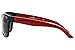 ARNETTE WITCH DOCTOR AN4177 230887 Sunglasses Black & Red Frame 59mm w/Grey Lens