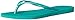 Havaianas Women's Slim Flip Flop Sandal, Lake Green/Lake Green, 7/8 M US