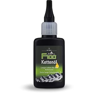 Dr. Wack – F100 kettingolie, druppelfles, 50 ml, premium kettingolie voor minder wrijving en slijtage, kettingolie voor…