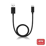 Motorola Essentials SKN6461A Micro-USB Data/Charging Cable- OEM for Droid Turbo, Moto E5 Plus, E6, G3, G4, G5 Plus, G5S, G5S Plus, G6 Play, G6 Forge [NOT G6 or G6 Plus]- (3.3 feet), Black
