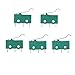 Podoy KW4 3Z 3 Micro Limit Switch AC 125V 5A Hinge Lever for Compatible with Mill CNC (Pack of 5)