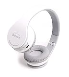 Beyution HiFi Wireless Over-ear Bluetooth Headphones Built in Mic-phone with Retail Package - White