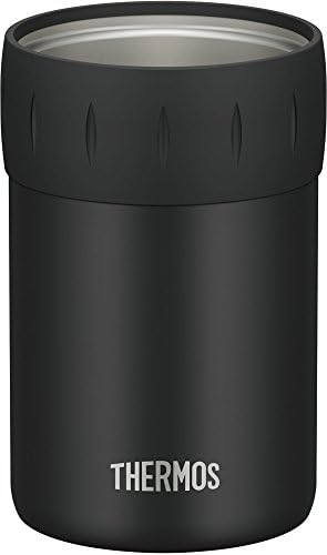 Thermos JCB-352 BK Cooler Can Holder, For 11.8 fl oz (350 ml) Cans, Black